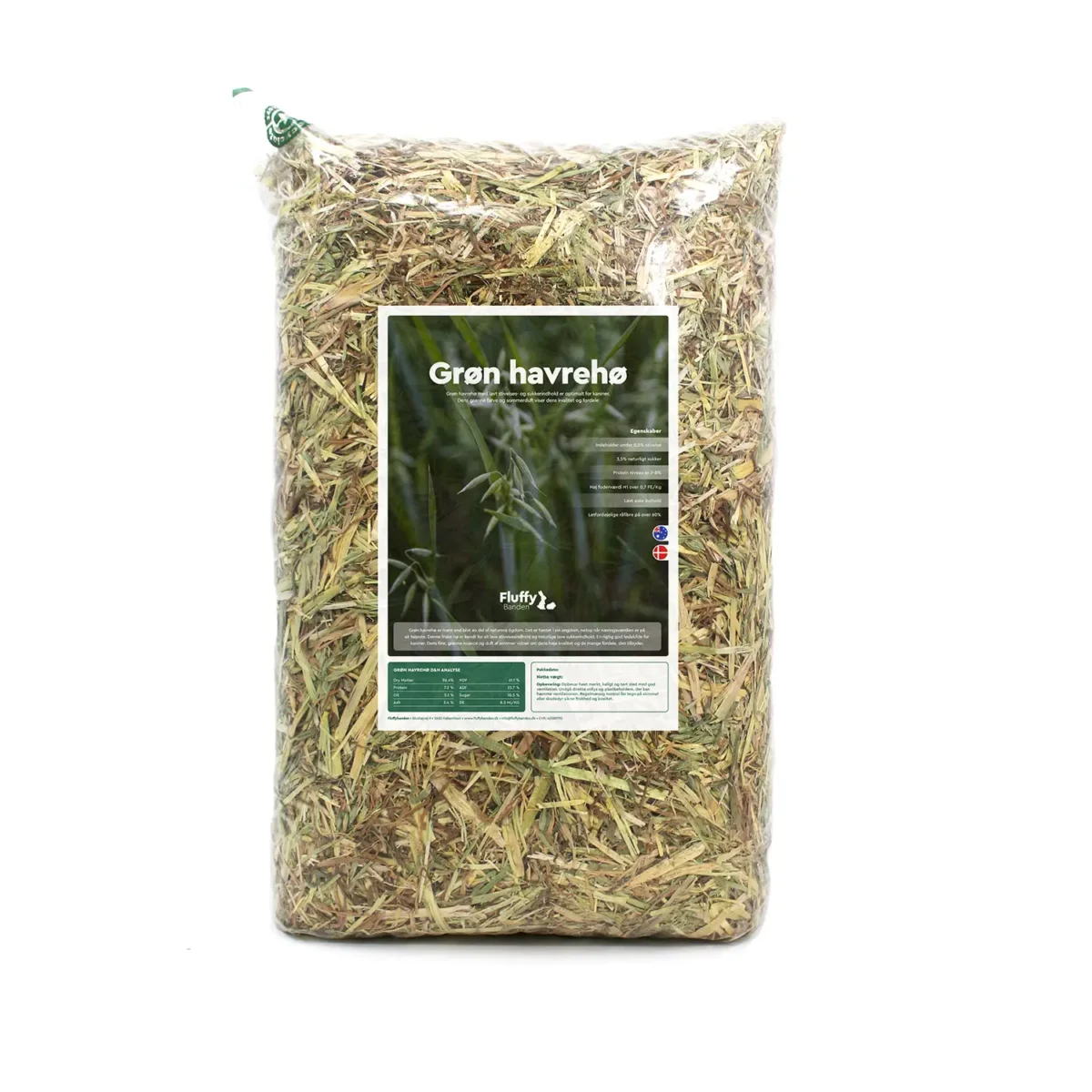 5kg - Grøn havrehø
